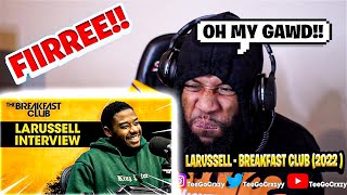 ITS DIFFERENT LaRussell FRESSTYLE ON BREAKFAST CLUB 2022 REACTION [upl. by Doralin]