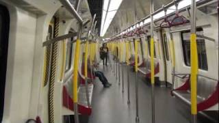 MTR Ctrain 首航 7122011 Mong Kok  Yau Ma Tei [upl. by Nylek]