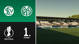 FIFA  DFBPokal 202324  SV 07 Elversberg  1 FSV Mainz 05 [upl. by Derril5]