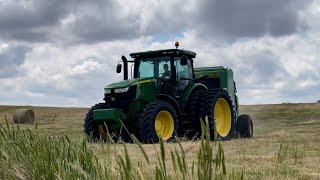 How We do Grass Hay after hauling some scrap iron [upl. by Elo992]