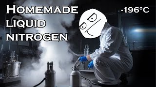 Making Liquid Nitrogen with my Homemade Cryocooler [upl. by Eniawd913]