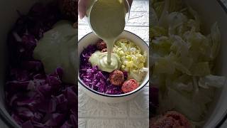 Day 1930 of easy salad recipes recipe salad fitness proteinsalad viral [upl. by Aserej]