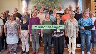 Pensionsången Sjungom pensionens lyckliga dar [upl. by Yenahteb]