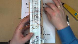 How to Terminate a 66 Block with a 25 Pair Cable  Falcon Technologies Inc [upl. by Refinnaj]