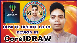 How To Make Logo Design In CorelDraw  Coreldraw Logo Design Tutorial  Logo Design in Coreldraw [upl. by Savell]