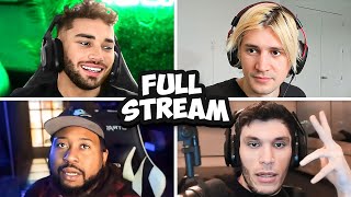 Adin Ross xQc Akademiks amp Trainwrecks Podcast [upl. by Akin]