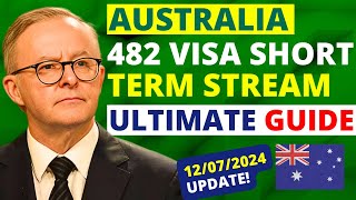 Australia 482 Visa Short Term Stream Complete Guide 2024  Australia Visa Update [upl. by Aramo]