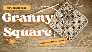 How to make GRANNY SQUARE [upl. by Hallock]