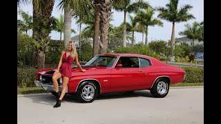 1972 Chevelle SS 350 4 Speed Manual 12 Bolt rear WWWmusclecarsforsaleinccom [upl. by Swanson]