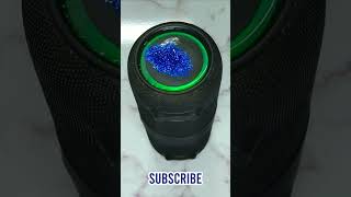 🔊 Extreme bass test with WaterGlitter on speaker  shorts jbl asmr bass [upl. by Prochoras773]