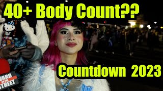 ASKING RAVERS THEIR WILDEST RAVE EXPERIENCES VLOG COUNTDOWN 2023 SAN BERNARDINO 2023 BODY COUNT [upl. by Yramesor]