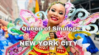 2024 Queen of SINULOG New York  Philippine Independence Parade [upl. by Lilithe]