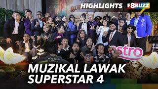 Sidang Media Muzikal Lawak Superstar 4 Barisan Peserta Juri Tetap amp Hos • Highlights [upl. by Silrac]