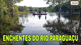 ENCHENTES DO RIO PARAGUAÇU [upl. by Notsahc]