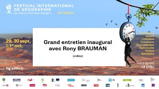 Grand entretien inaugural avec Rony BRAUMAN [upl. by Laurella403]