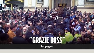 I funerali del boss delle cerimonie la figlia quotPapà era una perlaquot [upl. by Rist409]