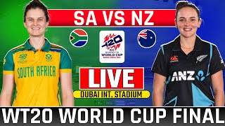 Live South Africa Womens vs Newzealand Womens T20 World Cup Final  Nzw vs Saw Live Cricket Match [upl. by Aicnarf654]