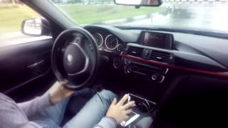 bmw f30 320i drift inside [upl. by Asnerek874]