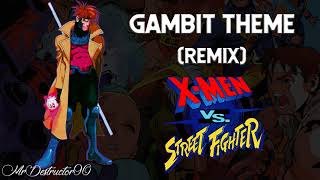 XMen vs Street Fighter  Gambit Theme Remix [upl. by Erbes]