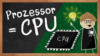 Wie funktioniert ein Prozessor CPU Erklärvideo von BYTEthinks [upl. by Eirrehc]