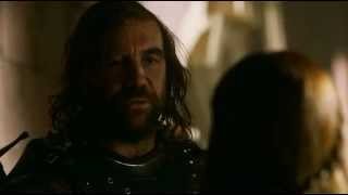 Game of Thrones S02E07 Sandor Clegane and Sansa Stark [upl. by Laresa504]