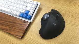 Logitech MX Ergo Wireless trackball mouse review [upl. by Roselane]