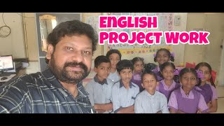 4th Class English Project Work Opposite words by 4th class students [upl. by Bein552]