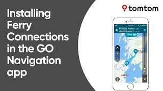 Installing missing Ferry Connections in the GO Navigation app [upl. by Neeron]