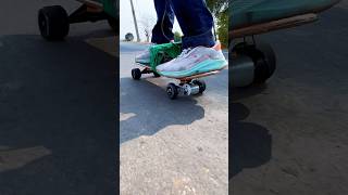 मेरा Electric Skateboard तो चल पड़ा 😀 vishalskater skaterboy skateboard electric minivlog diy [upl. by Nabla]