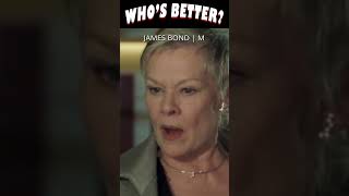 BERNARD LEE vs JUDI DENCH  jamesbond007 mi6 [upl. by Allmon]