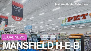 Take A First Look Inside the New HEB in Mansfield [upl. by Wilkens]