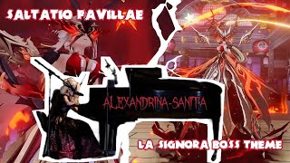 AlexandrinaSanita — La Signora Boss Theme — Saltatio Favillae Genshin Impact [upl. by Anilrahc]