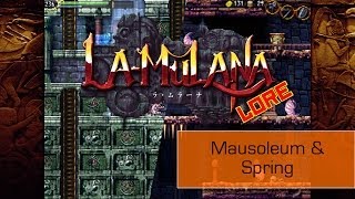 LaMulana Lore Mausoleum of Giants amp Spring in the Sky [upl. by Miof Mela]