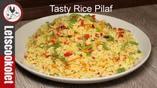 Tasty Recipe For Rice Pilaf [upl. by Semajwerdna]