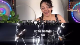 The Offspring  Let The Bad Times Roll Official Music Video Reaction [upl. by Nwhas]