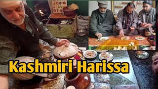 How to make Harissa  Kashmiri Harissa Recipe  explore street food kashmir  Kashmiri vlogger [upl. by Kellsie]