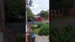 London Bus Route 200 leaving Haslemere Avenve for Raynes Park [upl. by Annyrb]