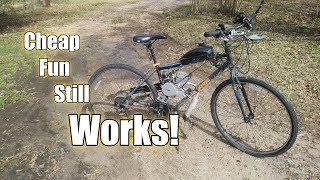 Cheap Motorized Bike Update 1 and 12 Years [upl. by Solon915]