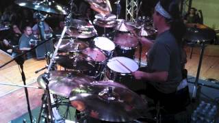 Mike Mangini Clinic Drum Solo from Florence Italy [upl. by Adnirim]