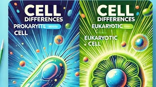 prokaryotic cells  eukaryotic cells  difference  animal cell  bacteria cell [upl. by Ydnes]