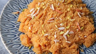 Chana Dal Halwa  How To Make Chana Dal Halwa [upl. by Kilby425]