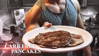 CARB FREE PROTEIN PANCAKES [upl. by Ynohtnael]