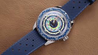 2 NEW Mido Oceanstar Decompression World Timer watches [upl. by Yragerg]