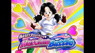 DOKKAN BATTLE ALL MISSIONS COMPLETE STAGE 7 VS VIDEL HEART POUNDING HEROINE BATTLE DBZ Dokkan B [upl. by Sada14]