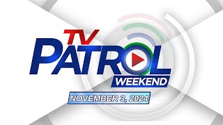 TV Patrol Weekend Livestream  November 3 2024 Full Episode Replay [upl. by Rodrich]