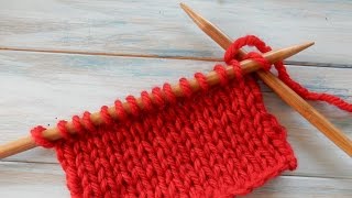 How to Knit Stitch k in Knitting [upl. by Marigold297]