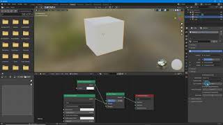 Blender 29 Basic Material Transparency [upl. by Nerok]