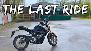 The Last Ride  Saying Goodbye to My Honda CB125R [upl. by Idel]