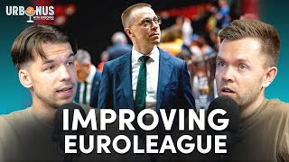 5 Suggestions For The New EuroLeague CEO  URBONUS Clips [upl. by Halika326]