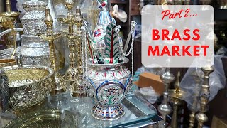 BRASS MARKET WHOLESALE  MORADABAD  abhinav kumar vlogs [upl. by Aneer]